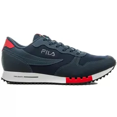 Tênis Fila Euro Jogger 46 Masculino - Azul e Vermelho (Tam.37)