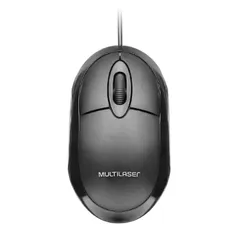 Mouse Classic Box Óptico USB 1200dpi Preto Multilaser - MO300