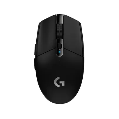 Mouse Gamer sem fio Logitech G304 - Preto