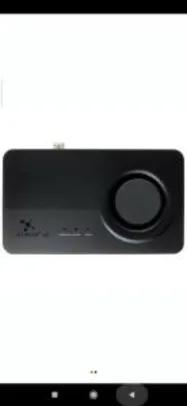 Placa de Som Asus Xonar U5, USB, Canal 5.1 - 90YB00FB-M0UC00 - R$150