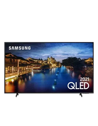 Smart TV 50 " Qled Samsung 4k 50Q60A Modo Game Som Em Movimento Virtua