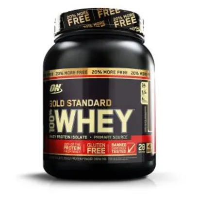 Whey Protein 100% Whey Gold Standard Optimum Nutritiong R$ 136