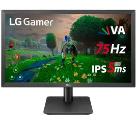 Monitor Gamer LED, Tela de 21,5", Tempo de resposta 5ms, Taxa de atualização de 75Hz, HDMI, Full HD,