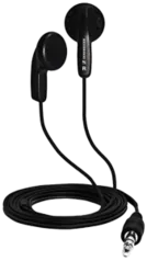 Fone de Ouvido Sennheiser Mx 80 Preto por R$18