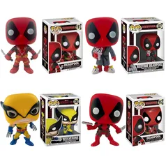 [Taxa Inclusa] Marvel Deadpool e Wolverine Vinyl Collection, Brinquedos, 10cm