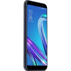 Smartphone Zenfone Asus Max M2 32GB Dual Chip Android Oreo Tela 5.5” Qualcomm Snapdragon 430 4G Câmera dupla 13MP+8MP - Preto