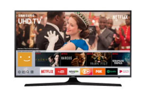 Smart TV LED 49" Samsung 49MU6100 UHD 4K HDR Premium R$ 2.249,10 a vista