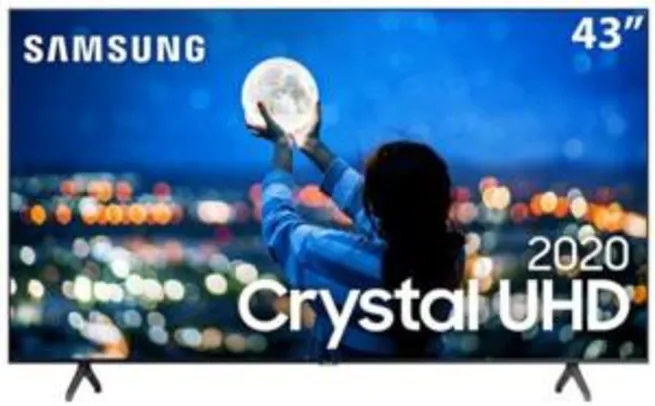 Samsung SmartTV 43" 4K 43TU7000 (Crystal UHD) | R$1804