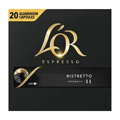 Cápsulas de Café Ristretto L'OR 20 Cápsulas