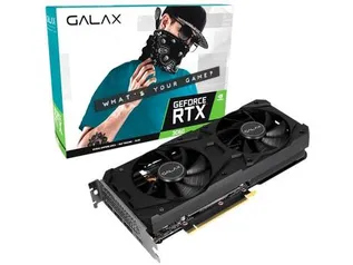 Placa de Vídeo Galax GeForce RTX 3060 12GB - GDDR6 192 bits 36NOL7MD1VOC | R$8929