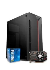 COMPUTADOR PICHAU GAMER LOKI, INTEL G5420, RADEON RX 550 4GB, 8GB (2X4) DDR4, SSD 256GB, 550W, ARGON R$2200