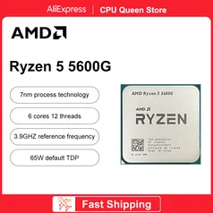 Processador Ryzen 5 5600G - Vídeo integrado