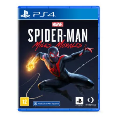 Saindo por R$ 198: Spider-Man Miles Morales PS4 | R$198 | Pelando