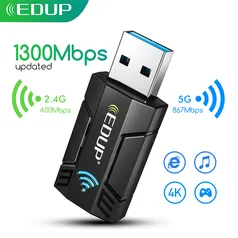 Adaptador de Wifi Bluetooth EDUP