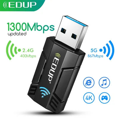 Adaptador de Wifi Bluetooth EDUP