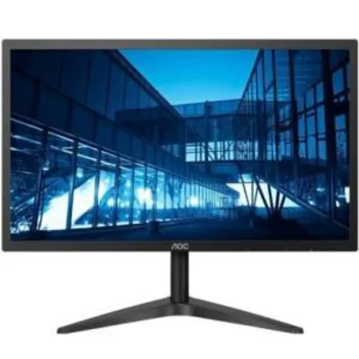 Monitor AOC LED 21.5´ Widescreen, Full HD, HDMI/VGA - 22B1H | R$580
