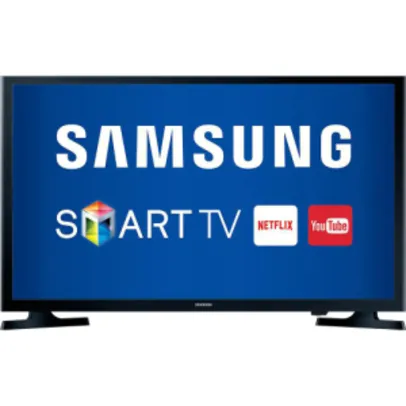 Smart TV LED 32" Samsung UN32J4300AG HD com Conversor Digital 2 HDMI 1 USB  - R$1235