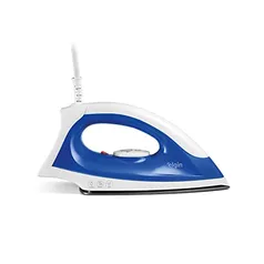 Ferro de Passar a Seco Iron Force Elgin Super Leve Branco e Azul Base Antiaderente 127V