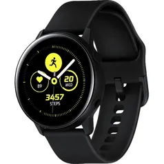 Smartwatch Samsung Galaxy Watch Active 1.1&quot; Bluetooth com Monitoramento Automático de Atividades Fitness & Saúde Preto