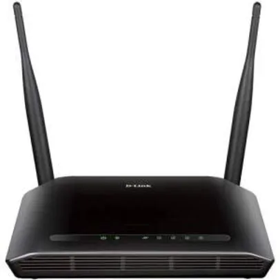 [Shoptime/WebFones] Roteador Wireless D-Link DIR-615 N 300Mbps Duas Antenas 5dBi por R$ 61