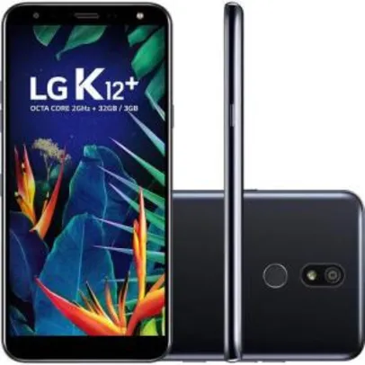 [CC shoptime] Smartphone LG K12 Plus 32GB | R$647