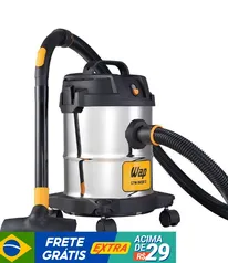 Aspirador de Pó e Água WAP GTW Inox 12 Litros 1400W 160 mbar