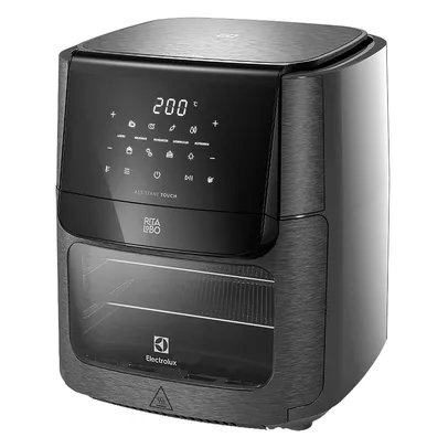 (Com Cashback Electrolux R$614) Air Fryer Oven Electrolux Experience Digital 12L 1700W Rita Lobo EAF90 110V