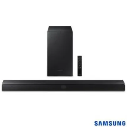 Soundbar Samsung com 2.1 Canais e 320W - HW-T550/ZD