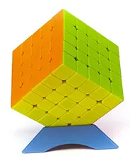 Cubo Mágico Profissional QiYi stickless 5x5x5