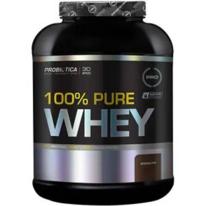 [R$58 AME + CC SUB] 100% Pure Whey Chocolate 2Kg - Probiótica | R$64