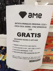 Loja Americanas - R$15 GRÁTIS NO AME [Manaus]