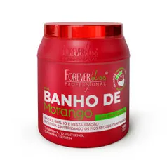 Forever Liss 1kg - Máscara Banho de Verniz Morango