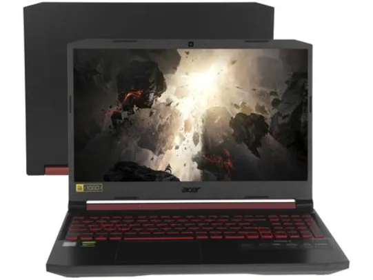 Notebook Gamer Acer Nitro 5 AN515-54-58CL Intel - Core i5 8GB 1TB 128GB SSD 15,6” Nvidia GTX 1650 - R$ 4278