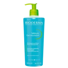 Bioderma Sébium Antioleosidade Pump - Gel de Limpeza Facial 500ml