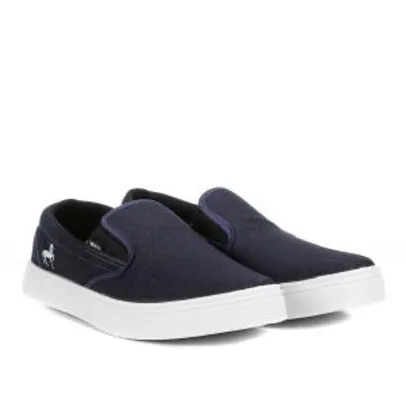 Slip On Polo Royal Iate Lona Masculino - R$64