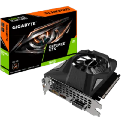 Placa de Vídeo Gigabyte GeForce GTX 1650 D6 OC, 4GB GDDR6, 128Bit, GV-N1656OC-4GD