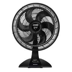 Ventilador Arno Turbo Force 2 em 1 Preto Vf42 - 127v