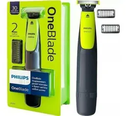 [R$ 78,19 com AME] Barbeador Aparador Elétrico Philips One Blade QP2510/10 | R$98