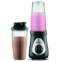 Personal Blender Mondial Dg-01 2 Velocidades com 2 Copos Preto