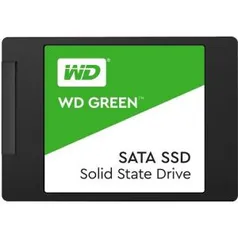 SSD WD Green, 1TB, Sata III, Leitura 545MB/S e Gravação 430MB/s, WDS100T2G0A | R$629