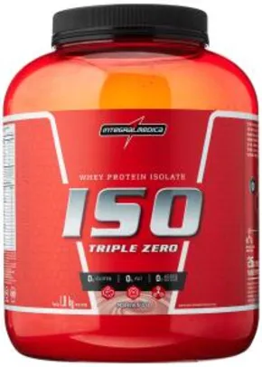 Whey Protein Integralmédica Iso Triple Zero - Morango - 1,8Kg - R$116