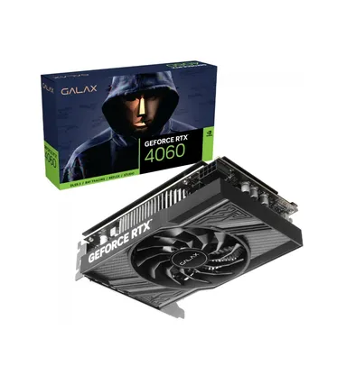 Placa de Vídeo Galax NVIDIA GeForce RTX 4060 1-Click OC, 8GB, GDDR6, DLSS, Ray Tracing