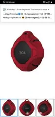 Caixa de Som Bluetooth TCL BS05B Portátil - à Prova de Água 5W USB R$ 81