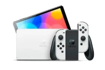 Console Nintendo Switch Oled com Joy-Con, Branco - HBGSKAAA2