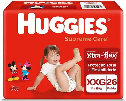 Fralda Huggies Supreme Care Xxg 26 Unidades