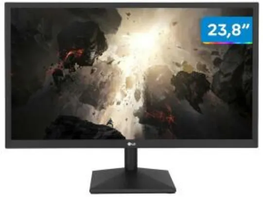 (CLIENTE OURO) Monitor LG 24MK430H 23,8” LED IPS - Full HD HDMI R$702