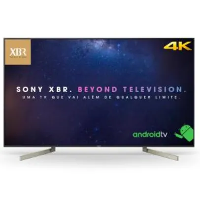 Smart Tv Led 55" Sony Xbr-55x905 4k Hdr Com Android Wi-Fi 3 USB 4 Hdmi,x-motion ,x-tended Dynamic Controle Comando D