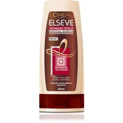 Condicionador Reparação Total 5 Química 400 ml - Elséve L´Oreal Paris 5,49