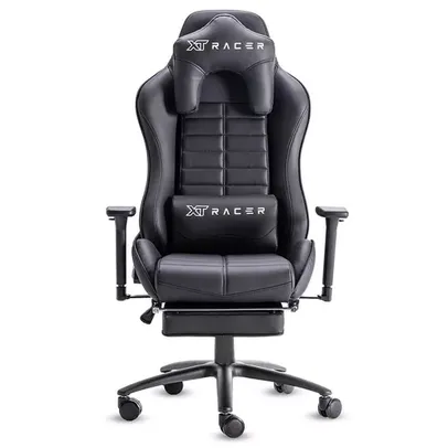 Cadeira Gamer XT Racer Platinum W Series, Até 120kg, Com Almofadas, Reclinável, Descanso de Braço 3D, Preto - XTR-010