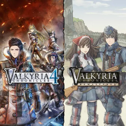 Pacote 2 jogos: Valkyria Chronicles Remastered + Valkyria Chronicles 4 - PS4